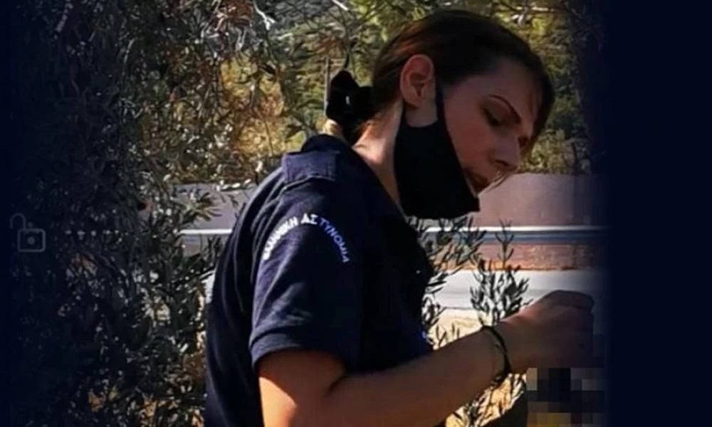 Φρουρός στη Μόρια η Ειρήνη Μελισσαροπούλου